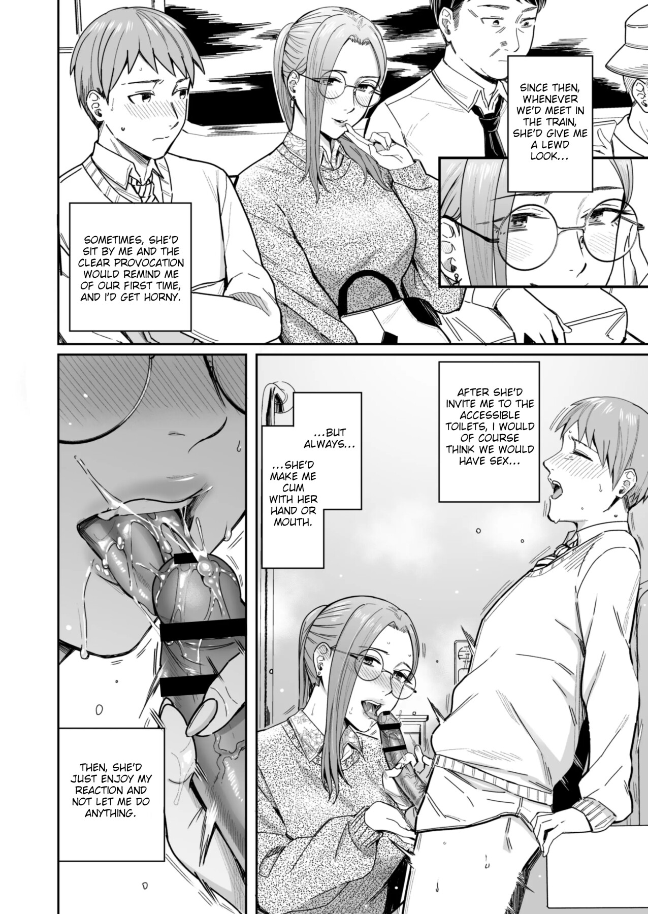 Hentai Manga Comic-A Story About How I Got Sent Lewd Selfies From A Woman I Didn't Know-Read-33